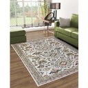 Ver imagem 5 de Tapete Sala Classico Oriental 200X250 Cm Tipo Belga 51 Cinza