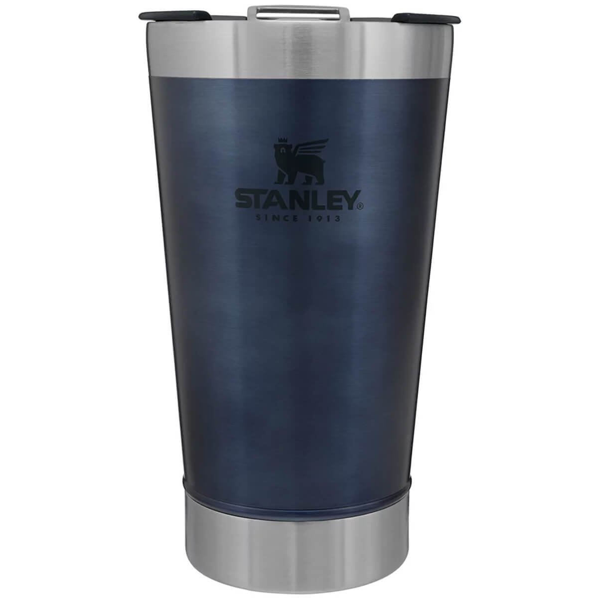Copo Térmico Stanley para Cerveja ou Café com Tampa e Abridor Aço Inox Azul
