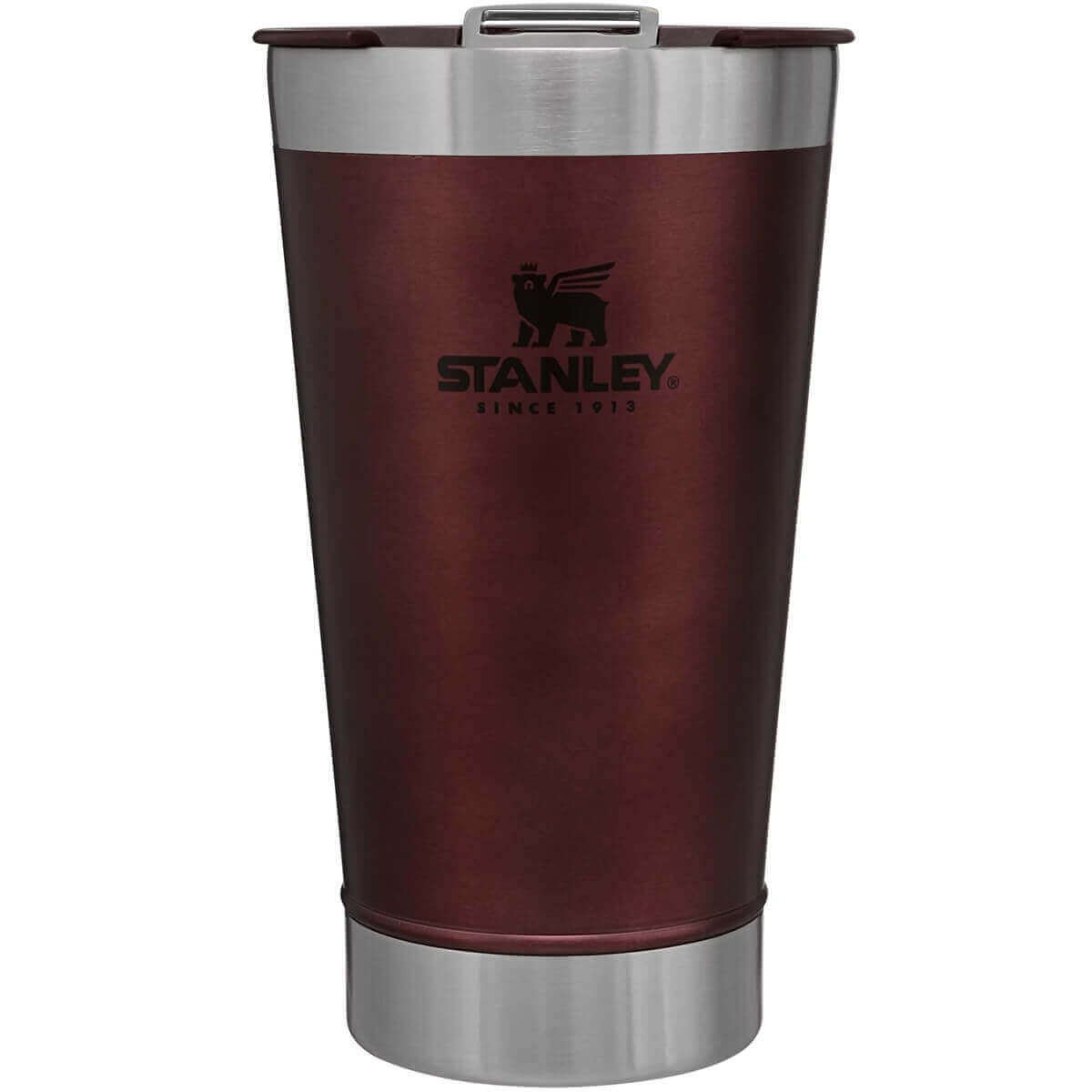 Copo Térmico Stanley para Cerveja ou Café com Tampa e Abridor Aço Inox Vinho - 1
