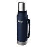 Garrafa Térmica Inox Stanley Classic Hammertone Navy 1 L - 1