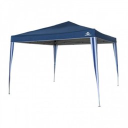 Gazebo Tenda Dobravel Sanfonado Pratiko Azul 3,00x3,00m Guepardo - 4