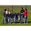 Ver imagem 2 de Gazebo Tenda Dobravel Sanfonado Pratiko Azul 3,00x3,00m Guepardo