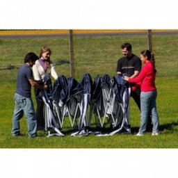 Gazebo Tenda Dobravel Sanfonado Pratiko Azul 3,00x3,00m Guepardo - 2