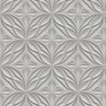 Papel de Parede 3D 33 Cinza Papel Decorativo - 2