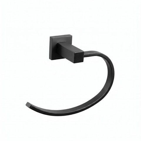 Toalheiro Suporte para Toalhas Athena 26163 Meber - Preto