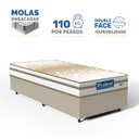 Ver imagem 3 de Cama Box com Colchão de Molas Ensacadas Double Face Pillow Euro Alfa Probel Solteiro 88cm