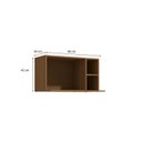Ver imagem 2 de Armário de Cozinha Balcão Sup. Microondas 80cm T655 Vibra Kappesberg