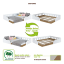 Ver imagem 6 de Cama de Casal Montessoriana Memphis com Proteção Lateral Art In Móveis (sem Colchão)