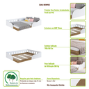 Ver imagem 5 de Cama de Casal Montessoriana Memphis com Proteção Lateral Art In Móveis (sem Colchão)