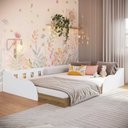 Ver imagem 1 de Cama de Casal Montessoriana Memphis com Proteção Lateral Art In Móveis (sem Colchão)