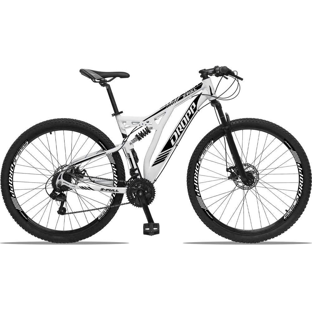 Bicicleta Z-FULL Aro 29 Quadro Alumínio 21 Marchas Câmbio Shimano Freio a Disco Hidráulico - - Branc - 1