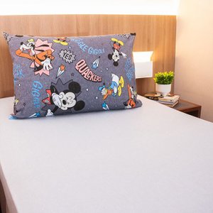 Jogo de Cama Infantil 2 Peças Malha Mickey And Friends Alegre