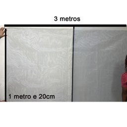 Tela Mosquiteiro 3 Metros Inseto Janela Basculante Porta Mosquito Pernilongo Proteçao Resistente Mul - 4