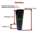 Ver imagem 2 de TUBO PROLONGADOR DE PISTÃO 15CM
