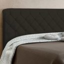 Ver imagem 2 de Cabeceira Paris Cama Box Queen 160 cm Suede Marrom D'Rossi
