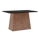 Ver imagem 2 de Mesa Para Sala De Jantar Líbia 1,35 X 0,90 Amêndoa