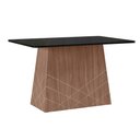 Ver imagem 1 de Mesa Para Sala De Jantar Líbia 1,35 X 0,90 Amêndoa