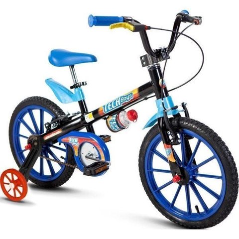 Bicicleta Infantil para Menino Aro 16 Tech Boys Nathor