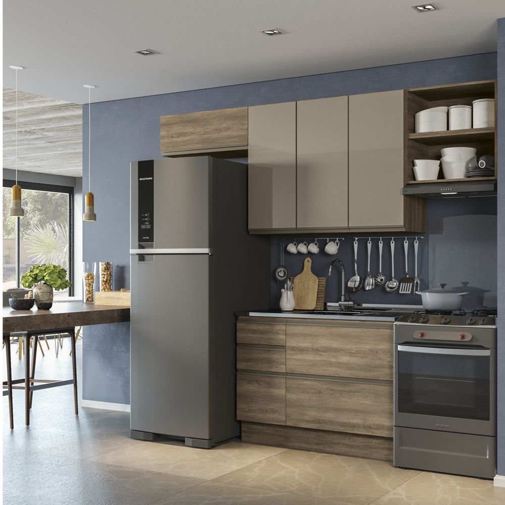 Cozinha Completa Planejada 2,60mt 05 Peças Linha Maxxi Cj14