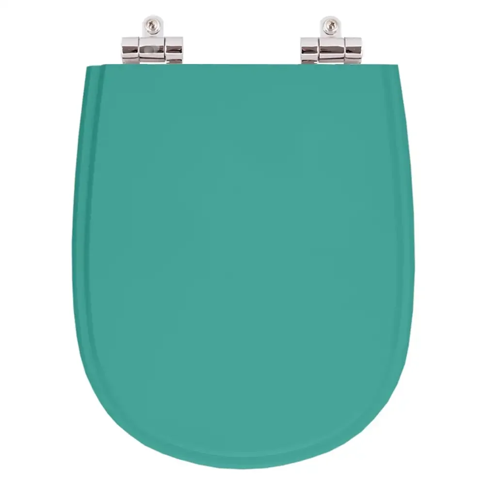 Assento Sanitario Poliester Com Amortecedor Paris Aquamarine Para Vaso Ideal Standard - 1