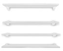 Ver imagem 1 de Kit 4 Prateleiras de Parede Mdf 60x20
