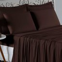 Ver imagem 3 de Jogo de Cama Casal Nobre 4 Peças Lençol com Elástico de 30cm de Altura Malha 100% Algodão -