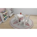 Ver imagem 4 de Mesa e Cadeira Infantil Educativa Evolutiva Montessori -cool - Branco