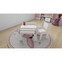 Ver imagem 7 de Mesa e Cadeira Infantil Educativa Evolutiva Montessori -cool - Branco