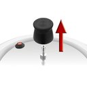 Ver imagem 5 de Panela de Pressão Rochedo 4,5 Litros com fechamento externo Turbo Top Polido - ER45 - R782Z7A1