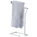 Ver imagem 1 de Porta Toalha de Rosto Mãos Para Bancada Banheiro Luxo - Cromado