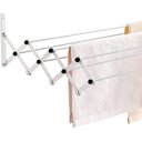 Ver imagem 2 de Varal Sanfonado 100X43 Aço Inox - Maxeb 6999