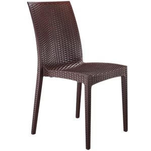 Cadeira Apro em Polipropileno:marrom