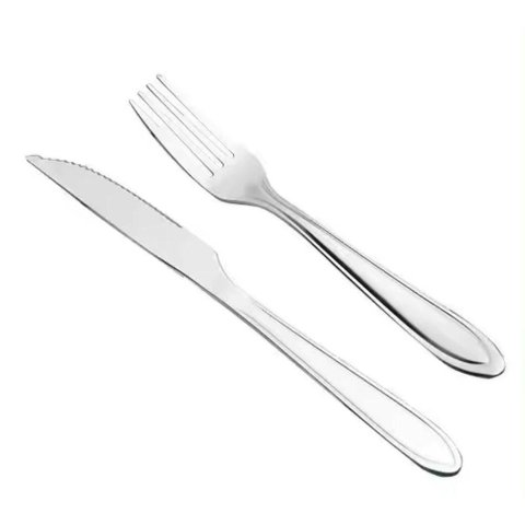 Jogo Garfo Faca Mesa Inox 36 Peças Buffet Restaurante Bar