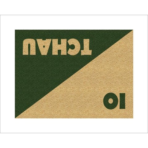 Tapete Capacho Oi Tchau