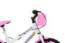 Ver imagem 2 de Bicicleta Aurora Fest, Aro 16, com Freios V-brake, com Rodas de Apoio, Capa Corrente e Cestinha Bran