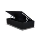 Ver imagem 1 de Cama Box Baú Solteiro Universal Courano Black (88x188x35) - Ortobom