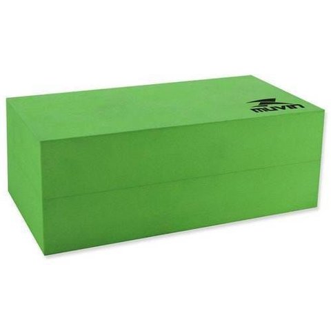 Bloco de Yoga 22cm X 8cm X 10cm Muvin Bly-100