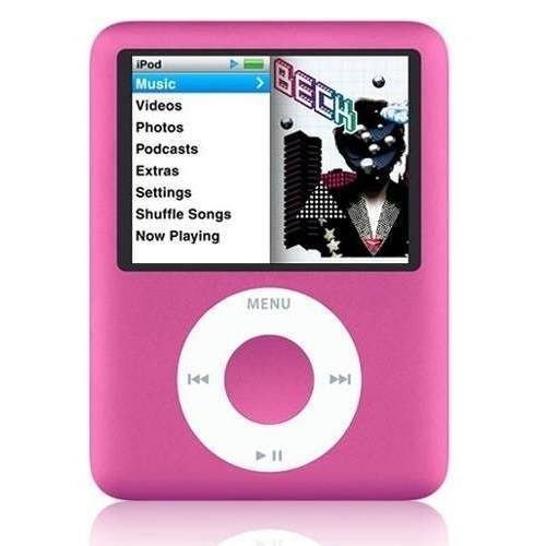 Mp4 Player 4Gb + Videos + Fotos + Gravador+ MP3+ Radio-Rosa - 4