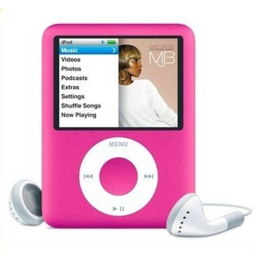 Mp4 Player 4Gb + Videos + Fotos + Gravador+ MP3+ Radio-Rosa - 3