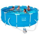 Ver imagem 1 de Piscina De Armação 10.000L (com Capa e Bomba Filtro 127v) - Bel Lazer