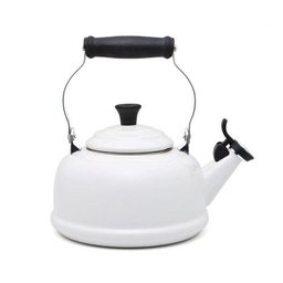 Chaleira Tradicional com Apito - Le Creuset - Branco - 1