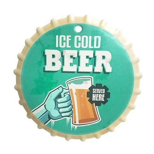 Descanso De Panela Em Cerâmica - 20cm - Ice Cold Beer - 1
