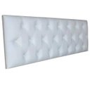 Ver imagem 3 de Cabeceira Casal Luna Corino Branco 140 x 60 RBL