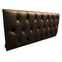 Ver imagem 3 de Cabeceira King Luna Corino Marrom 195 x 60 RBL
