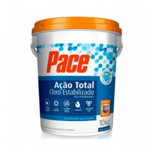 Cloro Granulado 10kg Pace Ação Total(40% Con) 74.019 Hth