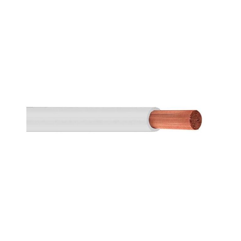 Cabo Flexível 2,5mm 100M Branco Sil