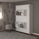 Ver imagem 5 de Cama Articulada de Casal com 2 Nichos Cm8016 Amêndoa - Tecno