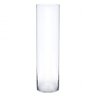 Vaso Vidro Cilindro Grande Comprido 40x14cm Transparente - 1