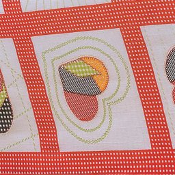 Colcha Casal Maiorca 01 Peça Tecido Linhão Estampado - Vermelho - 3