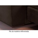 Ver imagem 3 de Sofá Retrátil E Reclinável Atenas 2,50m 4 Lugares Marrom